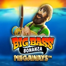 Slots logo of Big Bass Bonanza Megaways from Pragmatic Play at SpinDog Casino