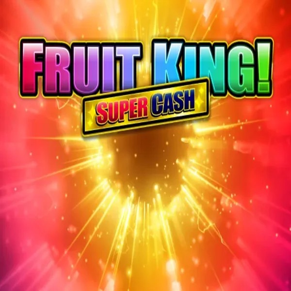 Official Slots logo: Fruit King Super Cash by Greentube at SpinDog Casino