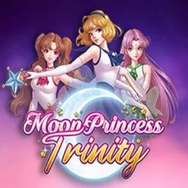 Moon Princess Trinity slot logo by Play'n GO at SpinDog Casino