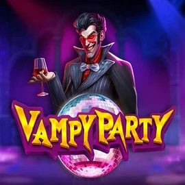 Vampy Party slot visual from Pragmatic Play available on casinospindogs.uk